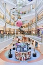 Luxurious shopping mall interior, Shanghai China